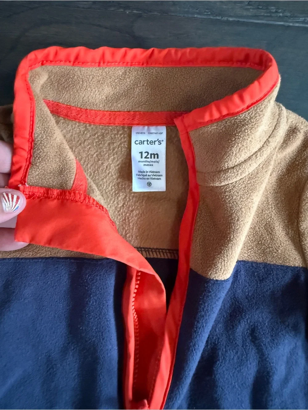 Carters cozy fleece